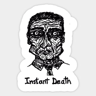 No More Corporate Slavery - Instant Death Sticker